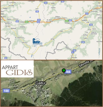 anreise appart gidis ferienwohnungen galtür