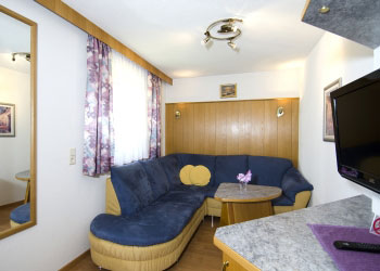 ferienwohnung galtür für 1 bis 2 personen wohnzimmer
